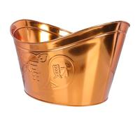 Abaodam Practical Burn Money Container Worship Furnace with Opening Golden Incinerator Bucket for Sacrificing and Prayers Suitable for Home Garden Temple Use