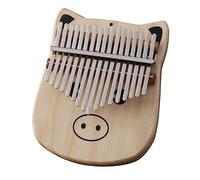 Abaodam Practical Keys Thumb Piano Beginner Music Instrument Pig Shape Finger Piano Portable and Easy to Play