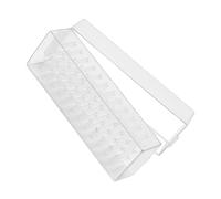 Abaodam Practical Nail Drill Bits Storage Box Organizer for Nail Grinding Heads Abs Material with 48 Special Hole Design Keeps Desktop Clean and Neat with Stylish Simple Appearance
