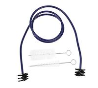 Abaodam Practical Trumpet Cleaning Brush Set with 3 Wear-resistant Plastic Brushes, Convenient to Use for Clarinet and Orchestra Instruments, for Music Lovers