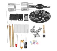 Abaodam Practice Soldering Electronics DIY Kit for Beginners with PCB and Copper Material, Hands-on Learning Set Easy to Assemble for DIY Enthusiasts and Students in Stem Education