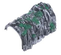 Abaodam Pretend Train Tunnel Railway Scene Rockery Cave Model for Indoor Outdoor Play Smooth Surface Reusable Small Train Accessory for Backyard Garden Playground