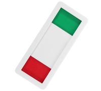 Abaodam Privacy Slider Door Indicator Sign 3x7cm White No Text, Vacant Occupied Slide Door Privacy Sign for Office Meeting Room Restroom Use