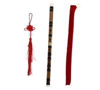 Abaodam Professional Bamboo Flute 2pcs Wooden Dizi for Beginners and Students, Chinese Style Bamboo Wind Instrument with Natural Wood Finish, Suitable for Kids and Adults Practicing