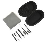 Abaodam Professional Hearing Aid Cleaning Kit with Wax Removal Tools Portable Brush Vent Cleaner Screwdriver for Digital Hearing Aid Maintenance and Earwax Care Suitable for Daily Use