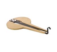 Abaodam Professional Jaw Harp Instrument Metal Circular Elegant Design Mongolian Throat Singing Tone Portable Mouth Harp for Teaching and Personal Collections Random Color