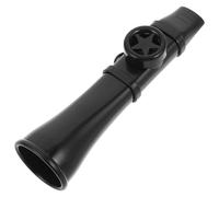 Abaodam Professional Kazoo for Beginners with Easy to Play Plastic Design, Portable Musical Instrument for Ukulele Accompaniment and Outdoor Activities, Black Color