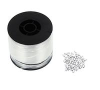 Abaodam Professional Nylon Fishing Line Set with Aluminum Parts Durable Flexible Fishing Tackle for Enhanced Signal Transmission and Performance