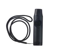 Abaodam Professional Resin Kazoo Black Musical Instrument Guitar Partner for Adults Ukulele Compatible Folk Wind Instrument