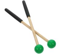 Abaodam Professional Tongue Drum Mallets with Handles for Marimba Glockenspiel Xylophone Soft Felt Head Percussion Instrument Sticks for Drummers and Practitioners