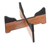 Abaodam Professional Tongue Drum Stand with Stable Wood and Silicone Structure, Easy Installation and Removal, Suitable for Hand Pan Instrument Display and Playing Sessions