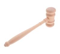 Abaodam Professional Wooden Judge Gavel for Courtroom Use Stable Striking Performance, Solid Wood Hammer Specifically Designed for Lawyers and Judges in Legal Settings