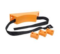 Abaodam Propane Tank Rack with Safety Strap Construction Vertical Oxygen Cylinder Holder for Hydrogen Compressed Gas Space-saving Gas Bottle Mount for Industrial and Laboratory Use
