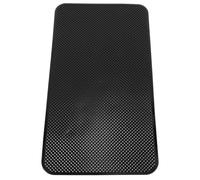Abaodam Pu Large Car Dashboard Anti-slip Mat 40x20cm with Grid Texture, High Temperature Resistant Silicone Grip Pad for Vehicle Dash, Cell Phone Holder and Car Interior Organizer