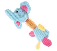 Abaodam Puppy Chew Cartoon Shaped Plush for Dogs Interactive Comforting for Teeth Cleaning and Relaxation Safe Material for Engaging Playtime
