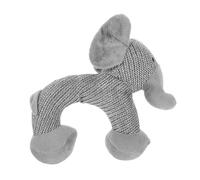 Abaodam Puppy Teething Plush Elephant Shape Durable Chew for Dogs Household Training Interactive Play Cleaning Stimulates Hunting Instinct