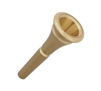 Abaodam Pure Copper Horn Mouthpiece Musical Instrument Accessory Smooth Surface Comfortable Fit Wear-resistant Replacement Part for Loud Sound and Tone Suitable for Music Lovers