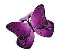Abaodam Purple Butterfly Wings Pet Costume Lightweight Cat Puppy Halloween Apparel Dress-up Outfit for Small Dogs and Cats Colorfast for Festive Events and Parties