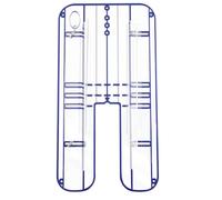 Abaodam Putting Outdoor Beginners People Advanced and Golf for Indoor Mirror Training Aid Acrylic Blue Lightweight Practice