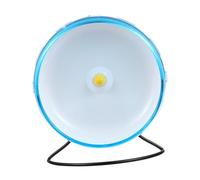 Abaodam Quiet Hamster Exercise Wheel with Stand Safe Running for Small Pets for Rodents Promotes Muscle Building and Mental Health Blue Φcm