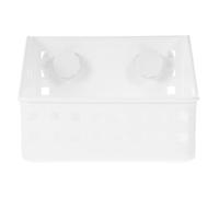 Abaodam Rabbit Feeder Bunny Feeder Hollow out Food Dispenser Not Easy to Move and Tip for Rabbit and Chinchilla Pet Cage