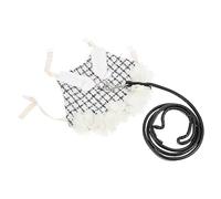 Abaodam Rabbit Harness Leash Small Black and Size Decorative Bunny Harness for Dwarf and Lop-eared Rabbits Party and Holiday Use Pet Accessories