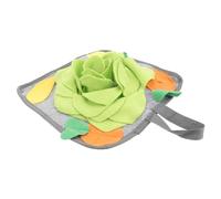 Abaodam Rabbit Snuffle Mat Polar Fleece Nose Work Feeding Mat for Bunny Enrichment Slow Feeder with Non Slip Bottom for Physical and Mental Stimulation
