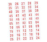 Abaodam Race Bibs for Marathon Running Competition Numbers with Metal Safety Pins Lightweight Breathable Polyester Sports Supplies for Racing and Events