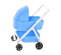 Abaodam Ready to Use Scale Pushchair for Creative Play Realistic Design for Dollhouse Decoration and Imagination Enhancement