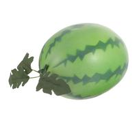 Abaodam Realistic Artificial Watermelon Model for Decorative Prop and Teaching Tool Made of Foam Green Imitation Watermelon Suitable for House and Kindergarten Display