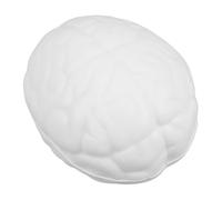 Abaodam Realistic Brain Shape PU Stress Ball Soft Squishy for Anxiety Relief Pocket-sized Calming Fidget for Stress Reduction and Relaxation Funny Emotion for Adults and Teens