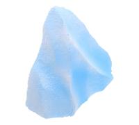 Abaodam Realistic Foam Iceberg Model Intricate Texture, Lightweight and Easy Setup Snow Mountain Decoration for Photo Shoots and Studios, Mini Artificial Iceberg Tabletop Ornament