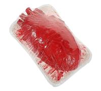 Abaodam Realistic Halloween Body Organ Prop Fake Heart Decoration Portable Lifelike Anatomy for Party Festival Haunted House and Horror Room Decor