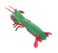 Abaodam Realistic Mantis Shrimp Model Educational Marine Animal Figurine for Kids, Small Simulation Shrimp Toy for Cognitive Learning and Ocean Animal Collection