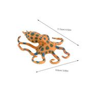 Abaodam Realistic Octopus Model Figurine Educational Animal Ornament Lightweight Plastic Ocean Figurine for Biology gifts for for for for for for Fish Tank Nursery and Home Decor
