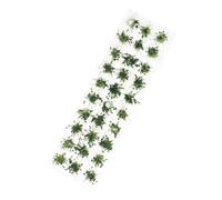 Abaodam Realistic Static Grass Tuft Miniature Model Clusters for DIY Sand Table Micro Landscape Decoration Artificial Plastic Simulated Grass for Railway and Soldier Scene Craft