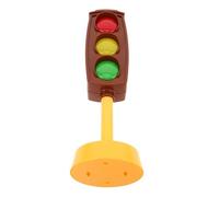 Abaodam Realistic Traffic Light Model for Red Green Yellow Signal Lamp Interactive Role Play Educational Road Safety for Kindergarten and Home Use No Battery Required