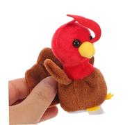 Abaodam Realistic Turkey Finger Puppet for Soft Animal Design for Thanksgiving Storytelling and Role Play Portable Hand Puppet for Interactive Classroom and Family Fun