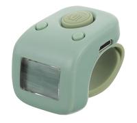 Abaodam Rechargeable Mini Digital Finger Counter with LED Screen Compact One-hand Clicker for Accurate Tally Counting Electronic Ring Counter for Attendance and Cargo Statistics