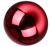 Abaodam Red Stainless Steel Gazing Ball Mirror Finish Sphere Ornament