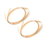 Abaodam Reeds for Basket Weaving Weaving Strips Bamboo Strips Strip Roll Craft Bundle for Wedding Decoration and DIY Lovers