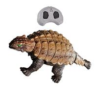 Abaodam Remote Control Electric Simulation Dinosaur Model Walking Roaring Toy for Boys Boys and Girls Realistic Velociraptor Design for Indoor Play for Children
