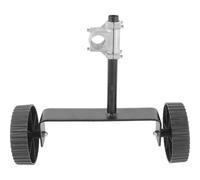 Abaodam Replacement 26mm Push Mower Support Wheel Rubber Caster for Lawn Mower Accessories, Hand Truck and Garden Trolley Wheels, Sturdy Outdoor Power Tool Part for Grass Cutting