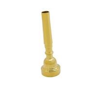 Abaodam Replacement 5C Size Trumpet Mouthpiece Made of Copper with Golden Finish, Practical and Elegant Trumpet Accessory Suitable for Family Gatherings and Birthday Parties