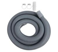 Abaodam Replacement for Old or Broken Washer Drain with Easy Installation Washing Machine Pipe Extension Plastic Washer Drain Hose Extension for Home Kitchen and Bathroom