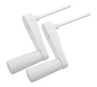 Abaodam Replacement Manual Crank Handle 2Pcs 6Mm Diameter Industrial Workbench Crank for Adjustable Standing Desk Accessories