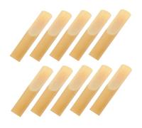 Abaodam Replacement Saxophone 10pcs Eb Alto Saxophone Reeds Fine Craftsmanship Flexible Rich Tone