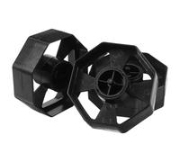 Abaodam Replacement Tape Dispenser Roller Core 6pcs Set for Desktop Adhesive Tape Holder, Movable Wheel Replacement Part for Office and Home Use