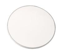 Abaodam Replacement White round Drum Head Skin for Percussion Drums, Washable and Sturdy Mesh Cloth with Aluminium Frame, Never Lose Shape Drumhead Cover for Practice and Jazz Performance