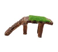 Abaodam Reptile Basking Platform for Turtle Tanks Durable Aquarium Rockery Decor Multi Functional Resting Stand Colorfast for Turtle and Reptile Habitats